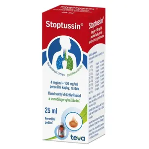STOPTUSSIN Perorální kapky, roztok 25 ml