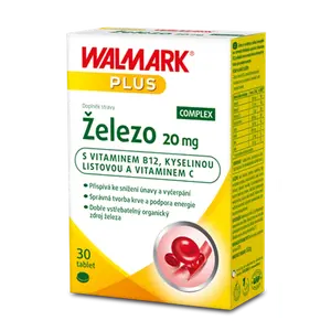 WALMARK Železo 20 mg 30 tablet
