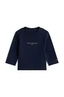 Kojenecké tričko s dlouhým rukávem s bavlnou Tommy Hilfiger