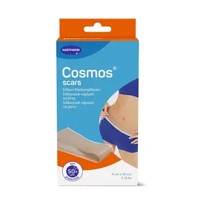 COSMOS Scars silikonová náplast na jizvy s UPF50+ 4 x 30 cm 5 kusů