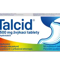Talcid 500 mg 50 žvýkacích tablet