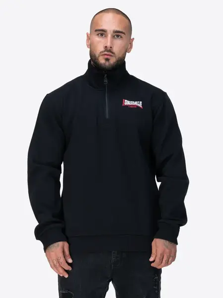 Lonsdale Men's sweatshirt quarter zip regular fit