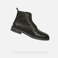 Geox Henreys Men's Black Ankle Boots - Mens