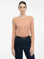 Light brown women's long-sleeved T-shirt ORSAY - Women's
