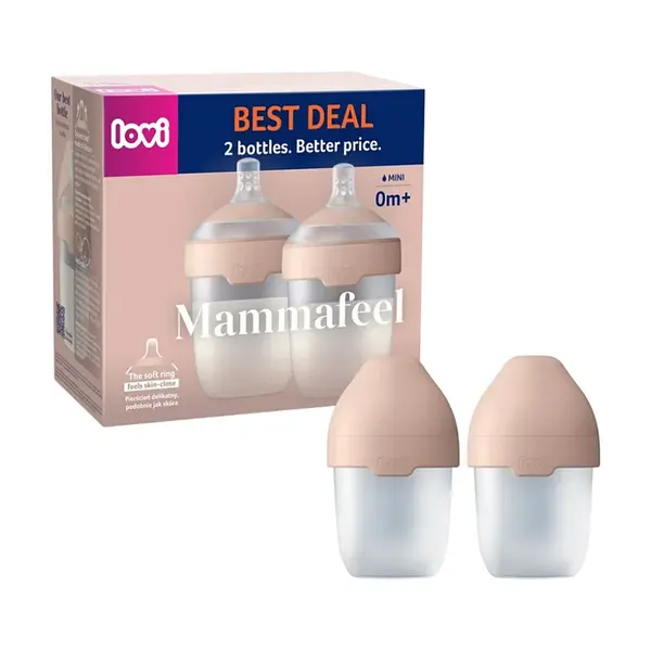 LOVI Mammafeel set lahví 0m+150 ml 2 kusy