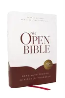 The Open Bible: Read and Discover the Bible for Yourself (NKJV, Hardcover, Red Letter, Comfort Print) - Thomas Nelson