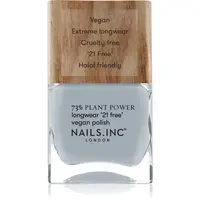 Nails Inc. Plant Power dlhotrvajúci lak na nechty odtieň Fresh Air Don't Care 14 ml