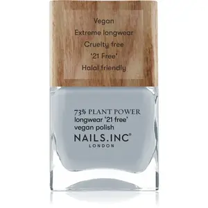 Nails Inc. Plant Power dlhotrvajúci lak na nechty odtieň Fresh Air Don't Care 14 ml