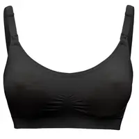 MEDELA Podprsenka Ultra těhotenská a kojicí Keep Cool™, černá S