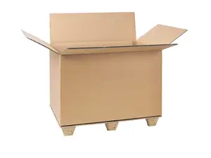 5 ks - Přepravní EUROBOX 1200x800x800 7VVL klopová