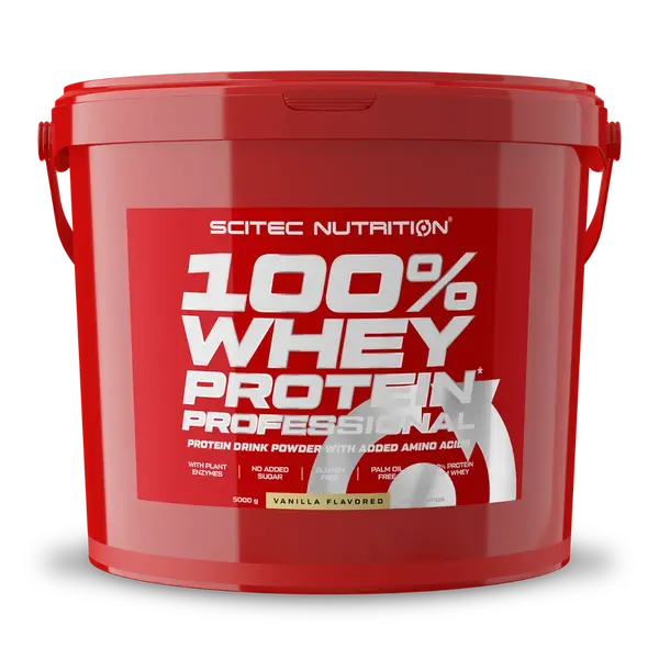 Scitec Nutrition 100% Whey Protein Professional vanilka