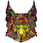 Drevené puzzle Zorro/S H21972