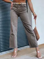 Kavové dámské džíny Dstreet