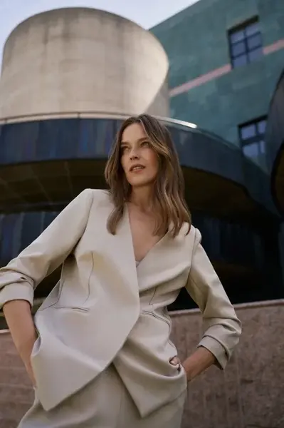 Marisse Women's Jacket Z-Mr-4507 Beige