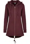 Dámská Sweat Parka redwine