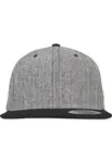 Melange Solid Snapback černá melanžová/černá