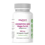 Vegmart Koenzým Q10 MEGA Forte (ubiquinón) 500 mg, 60 kapsúl