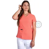 Dámska blúza BECCA TOP - coral XS