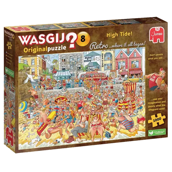 Jumbo Wasgij Puzzle - Hight Tide!, 1000 dielikov JUM00328