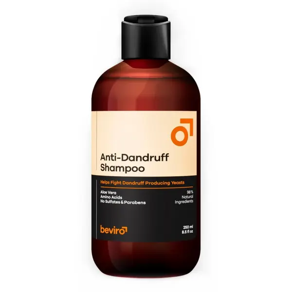 BEVIRO Přírodní šampon proti lupům 250 ml