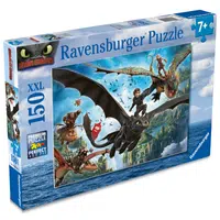 Puzzle 2D Jak vycvičit draka 150 dílků