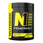 Nutrend N1 Pre-Workout 255 g červený pomaranč