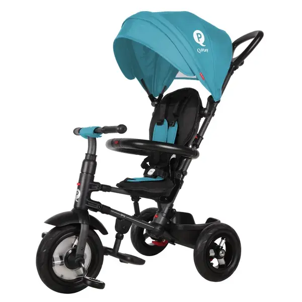 Trojkolka Rito air gel (Rubber) Green-blue, vek 10-72 mesiacov