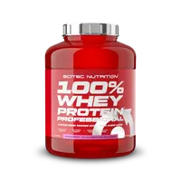 Scitec Nutrition 100% Whey Protein Professional jahoda biela čokoláda