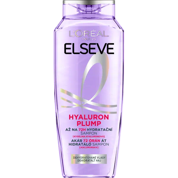 ELSEVE Hyaluron Plump 72H hydratačný šampón s kyselinou hyalurónovou