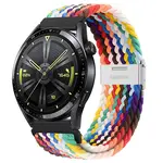 BStrap Elastic Nylon 2 remienok na Xiaomi Amazfit GTR Mini, rainbow