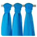 XKKO BMB Bambusová plienka Colours 70x70 - Cyan (3ks)