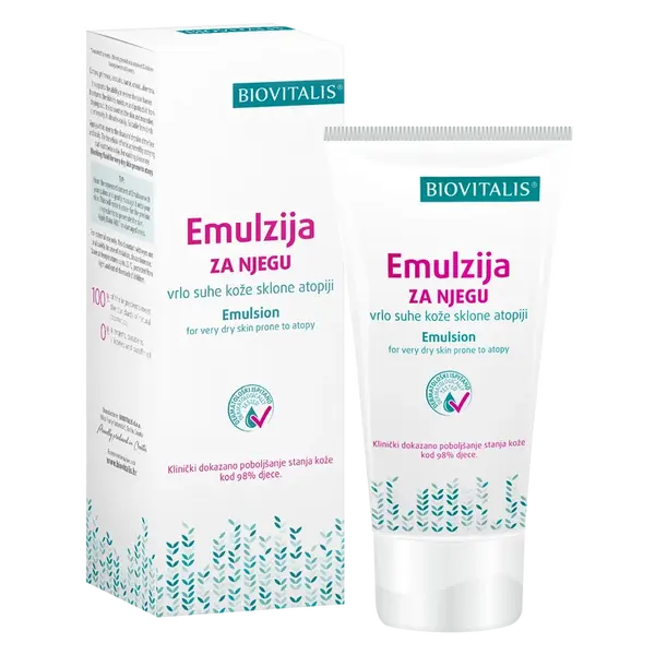 BIOVITALIS® Emulzia pre starostlivosť o veľmi suchú pokožku so sklonom k atopii