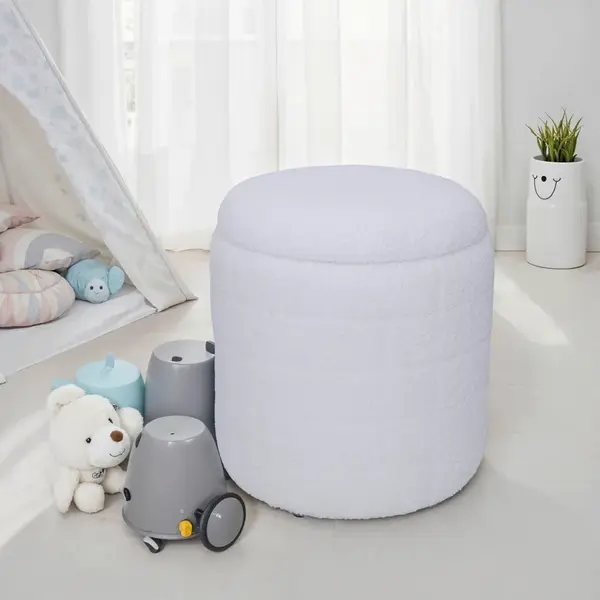 Livetastic TABURET, textil, 40/45/40 cm