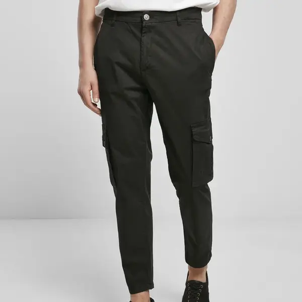 Tapered Cargo Pants černé