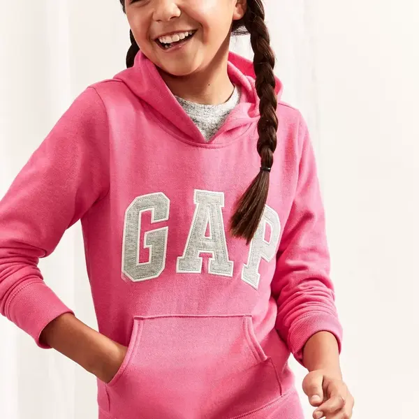 GAP Dětská mikina Logo hoodie sweatshirt - Holky