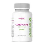 Vegmart Cordyceps 300 mg, 90 kapsúl