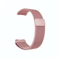 Bstrap Milanese remienok na Samsung Galaxy Watch 4 / 5 / 5 Pro / 6, rose pink