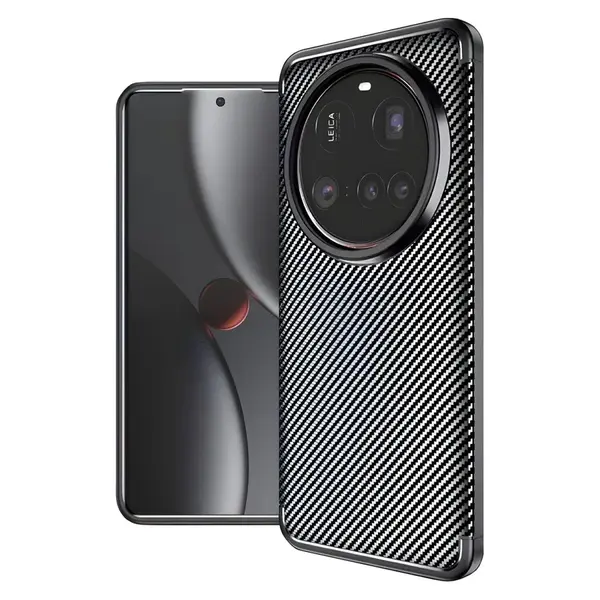 Puzdro Carbon pre Xiaomi 15 Ultra - Čierna H36941