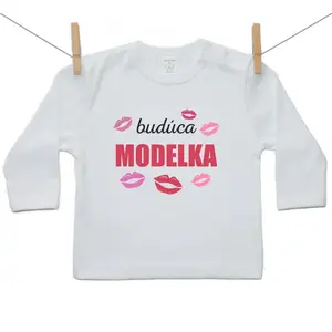 Boodyy Tričko s dlhým rukávom Budúca modelka 122 (6-7 rokov)