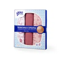 XKKO Organic Staré časy - Plienky z biobavlny - Safari Mesa Rose MIX, 70x70 CTN070014