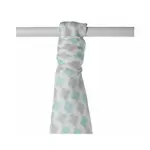 XKKO BMB Bambusová osuška Scandinavian Baby Mint Cross, 90x100, 1ks