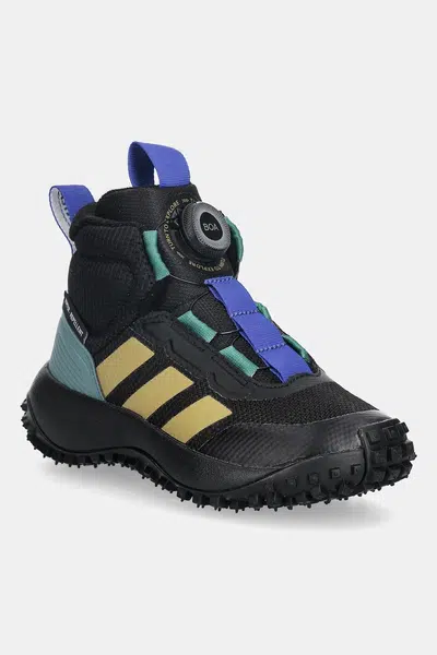 Detské topánky adidas FORTATRAIL BOA čierna farba, JR9269