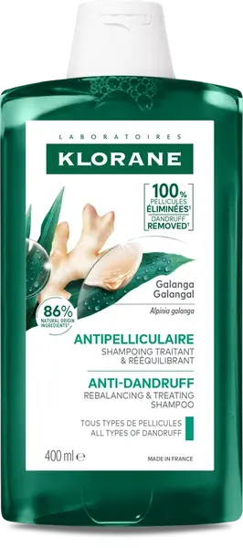 KLORANE ŠAMPÓN proti lupinám s galangalom