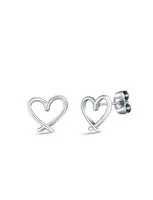 Stříbrné náušnice Emery