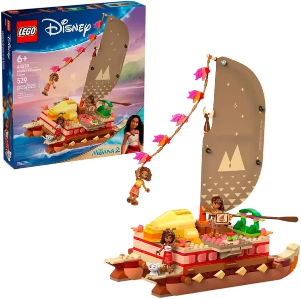 LEGO Vaiana a dobrodružstvo na kanoe 43270
