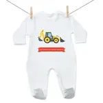 Boodyy Overal Keď vyrastiem budem bágrista 80 (9-12 mesiacov)