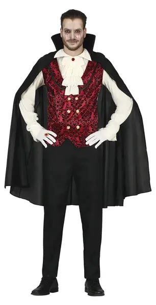 Kostým Krvilačný upír M 48-50