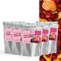 FitStream lyofilizované ovocie - Slivka, marhuľa a višňa (5x20g)