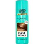 L'Oréal Paris Magic Retouch sprej na vlasy na zakrytie odrastov a šedín orieškovo hnedá 75 ml