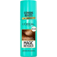 L'Oréal Paris Magic Retouch sprej na vlasy na zakrytie odrastov a šedín orieškovo hnedá 75 ml